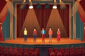 scène de théâtre - créativité