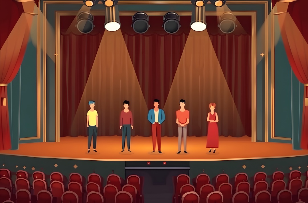 scène de théâtre - créativité
