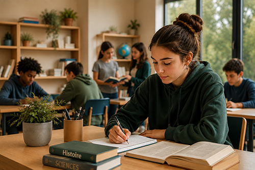 Classe Montessori 12 à 15 ans